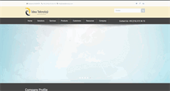 Desktop Screenshot of ideateknoloji.com
